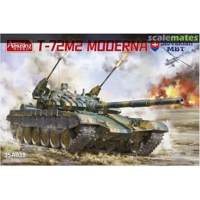 هواية مسلية AMH35A039 1/35 الجيش السلوفاكي T-72M2 نموذج بلاستيكي مودرنا in Kuwait