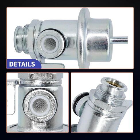 HiSport Fuel Injection Pressure Regulator Compatible with Isuzu Ascender for Chevrolet Trailblazer EXT for GMC for Oldsmobile, 4.0 Bar Replaces PR4089 in Saudi Arabia