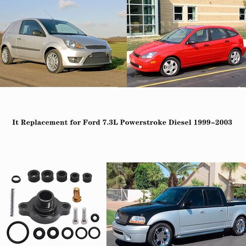 منظم ضغط الوقود غطاء صمام البليت طقم الربيع CM-5016 لفورد E-350 E-450 F250 F-350 F-450 F-550 سوبر ديوتي V8 7.3L in Saudi Arabia
