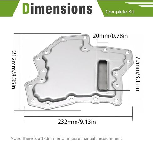 31705-X185D Transmission Filter Oil Pan Gasket Kit, Replacement for Nissan 370Z 2015-2020, Replacement for INFINITI Q50 2014-2021, Replaces 31705-X622B in Saudi Arabia