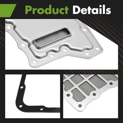 31705-X185D Transmission Filter Oil Pan Gasket Kit, Replacement for Nissan 370Z 2015-2020, Replacement for INFINITI Q50 2014-2021, Replaces 31705-X622B in Saudi Arabia