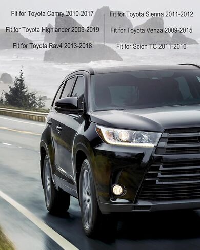 طقم فلتر ناقل الحركة الأوتوماتيكي مناسب لسيارة Toyota Camry Highlander Rav4 Sienna Venza 2009-2019 Scion TC 2011-2016 استبدال 044-0398 0440398 3533073010 353300R010، مع حشية in Saudi Arabia