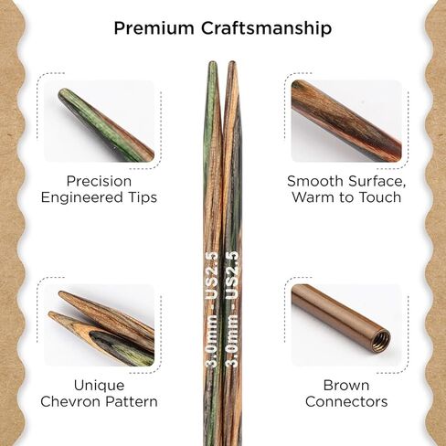 Knitter’s Pride Terra Normal Interchangeable Needles 5" (13cm) – US Size 4 (3.5mm) in Saudi Arabia
