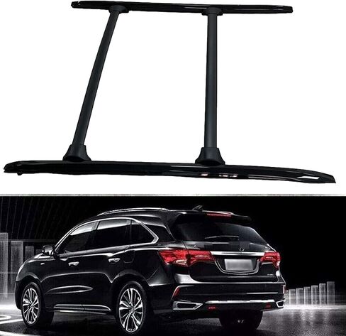 حامل سقف متقاطع 4 قطع من US Stock يناسب Acura MDX 2014 2015 2016 2017 2018 2019 2020 2021 حامل سقف جانبي للقضبان المتقاطعة لنقل البضائع، أسود in Kuwait