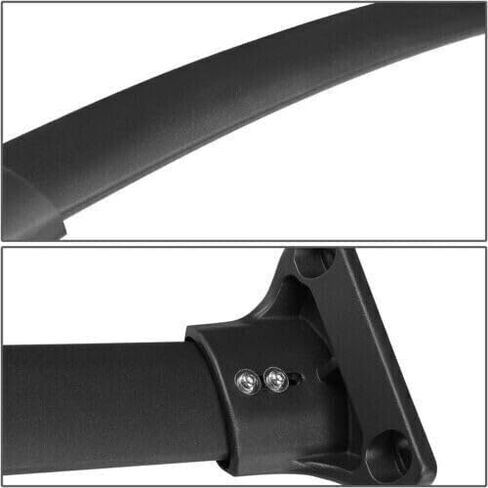 حامل سقف متقاطع 4 قطع من US Stock يناسب Acura MDX 2014 2015 2016 2017 2018 2019 2020 2021 حامل سقف جانبي للقضبان المتقاطعة لنقل البضائع، أسود in Kuwait