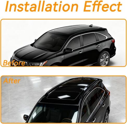 حامل سقف متقاطع 4 قطع من US Stock يناسب Acura MDX 2014 2015 2016 2017 2018 2019 2020 2021 حامل سقف جانبي للقضبان المتقاطعة لنقل البضائع، أسود in Kuwait