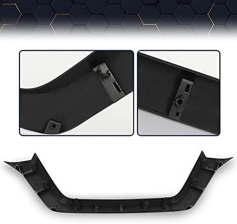 PIT66 Front Bumper Face Bar Trim Molding Step Pad Compatible with 2017 2018 2019 2020 Nissan Rogue 622786FL0A,NI1044114 in Saudi Arabia