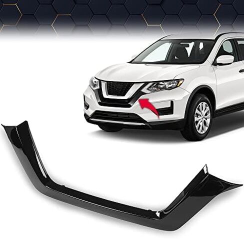 PIT66 Front Bumper Face Bar Trim Molding Step Pad Compatible with 2017 2018 2019 2020 Nissan Rogue 622786FL0A,NI1044114 in Saudi Arabia