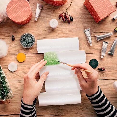 6 قطع من اسطوانات الرغوة مقاس 5 بوصات للحرف اليدوية، وقضبان أنبوب الرغوة، اسطوانة من البوليسترين الأبيض لتشكيل تنسيقات الزهور in Kuwait