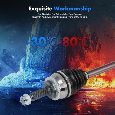 Front Left/Right CV Axle Shaft Assembly Fit for 2006-2012 for Mitsubishi Eclipse 2.4L 2007 for Mitsubishi Galant 2.4L SE Model Only CV Axle OE 66-3475 60-3475 66-3474 60-3474 663474 603474 in Saudi Arabia