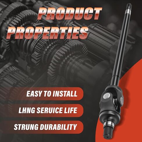 Axle Shaft Assembly Compatible with Ford F250 F350 Super Duty 2005-2012, with Dana Super 60 Front Axle, Front Right Passenger Side# 10013778 in Saudi Arabia