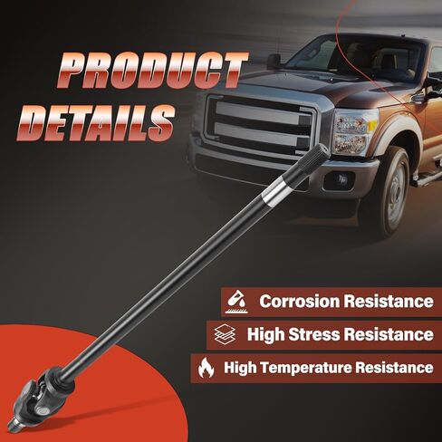 Axle Shaft Assembly Compatible with Ford F250 F350 Super Duty 2005-2012, with Dana Super 60 Front Axle, Front Right Passenger Side# 10013778 in Saudi Arabia