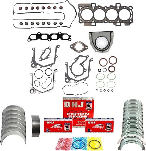 طقم إعادة حلقة المحرك DNJ RRK4313 لـ 2011-2019 فورد فييستا 1.6L L4 16V DOHC 1596cc in Saudi Arabia