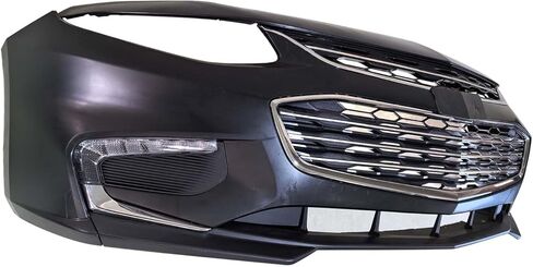 Front Bumper Cover Kit Compatible with 2016 2017 2018 Chevy Malibu L LS LT Hybrid Premier Sedan 2.0L 1.5L 1.8L W/Upper Grille Lower Grill & Fog Lights - Full Body Set in Saudi Arabia
