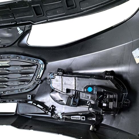 Front Bumper Cover Kit Compatible with 2016 2017 2018 Chevy Malibu L LS LT Hybrid Premier Sedan 2.0L 1.5L 1.8L W/Upper Grille Lower Grill & Fog Lights - Full Body Set in Saudi Arabia