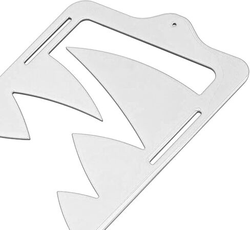 SIXRUN Front Radiator Grille Insert, Teeth Style Decoration Replacement with Coating for Polaris 2015 2025 Quick Install Without Tools (White) in Saudi Arabia