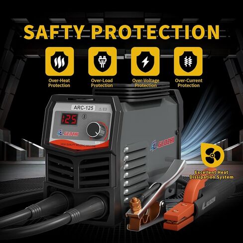 Stick Welder 210Amp Large LED Display Digital Inverter IGBT Welding Machine,110V/220V Dual Voltage Hot Start Portable MMA ARC Welder Machine in Kuwait