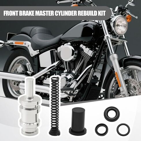 45072-96 11/16 بوصة مجموعة إعادة بناء أسطوانة الفرامل الأمامية الرئيسية، بديل لـ Harley Davidson Dyna 1999-2017 Electra Glide 1996-2007، يستبدل 45072-96 in Saudi Arabia