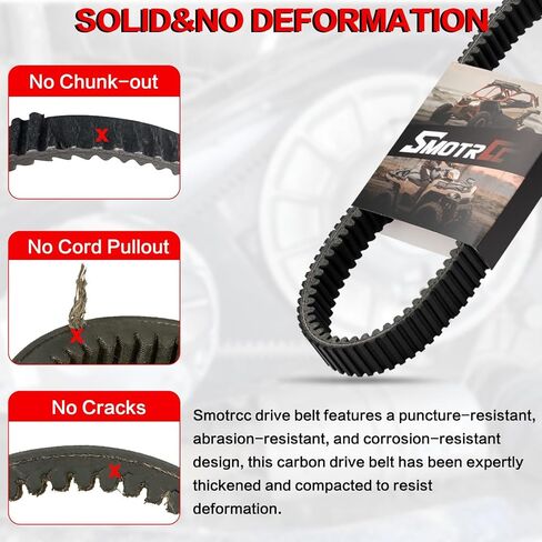 حزام محرك UTV 0JWA-055000-10000 متوافق مع CFMOTO Cforce 1000 800 XC، Uforce 1000 1000XL، Zforce 1000 950 Sport، بديل حزام UTV CVT شديد التحمل لـ Uforce Cforce Zforce in Saudi Arabia