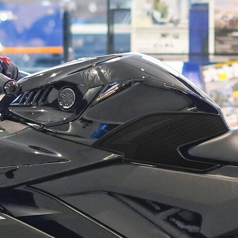 ملصق حماية للدراجة النارية من أجل Yamaha YZF-R25 YZF-R3 (2019-2025) وسادات جانبية لمقبض الركبة بالغاز (أسود) in Kuwait