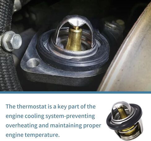 3084940 Thermostat for 1996-2013 Polaris Sportsman 500,Scrambler/Ranger/Magnum 500,Sportsman 400 4-strokes Temperature-accurate Replaces 3090049 ATV UTV in Kuwait