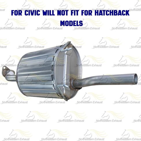 أنبوب مرنان من الفولاذ المقاوم للصدأ يناسب 1996-2000 Honda Civic Acura EL 1.6L in Kuwait