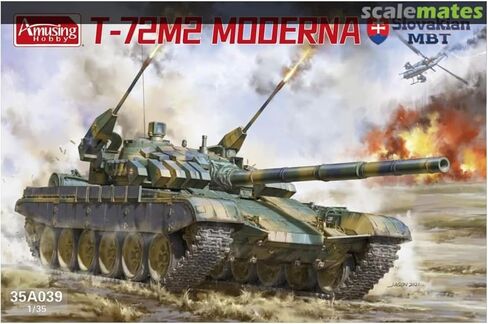 هواية مسلية AMH35A039 1/35 الجيش السلوفاكي T-72M2 نموذج بلاستيكي مودرنا in Kuwait
