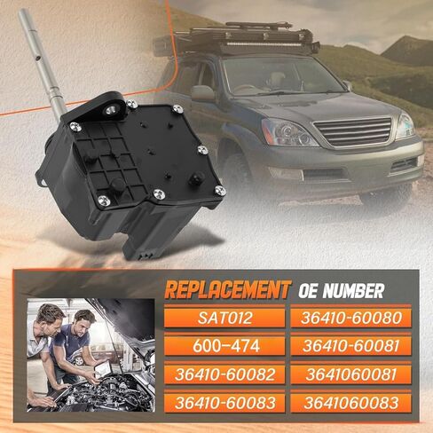 محرك تحويل 600-474 4WD متوافق مع Lexus GX470 2003-2009 4.7L، استبدال # 3641060083، 3641060082 in Saudi Arabia