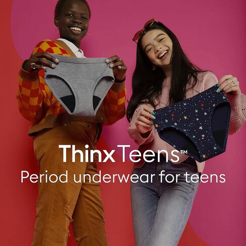 THINX Modal Cotton Brief Period, Women Period Panties, FSA HSA Approved Feminine Care, Menstrual Underwear Holds 4 Tampons in Saudi Arabia