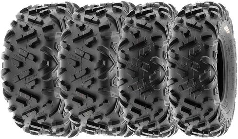 SunF 22x7-10 20x10-9 All Terrain Tires ATV UTV 6 PR POWER II A051 - BUNDLE in Saudi Arabia