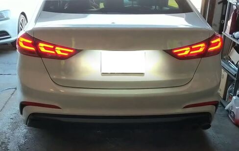 iJDMTOY OEM-Fit 3W مجموعة مصابيح لوحة ترخيص LED كاملة متوافقة مع 2016-up Hyundai Tucson IX35، 2019-up Kia Forte Sedan، مدعوم بـ 18-SMD Xenon White LED in Saudi Arabia