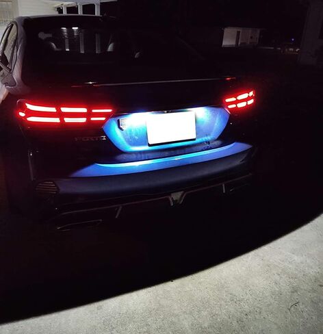 iJDMTOY OEM-Fit 3W مجموعة مصابيح لوحة ترخيص LED كاملة متوافقة مع 2016-up Hyundai Tucson IX35، 2019-up Kia Forte Sedan، مدعوم بـ 18-SMD Xenon White LED in Saudi Arabia