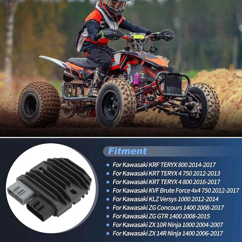 Voltage Regulator Rectifier for Kawasaki TERYX 800 750 Brute Force 750 Concours 1400 GTR 1400 Ninja 1000 1400, 21066-0022/21066-0744/21066-0771/21066-0714/21066-0008 in Saudi Arabia