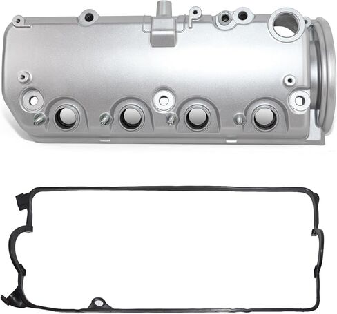 غطاء صمام المحرك مع حشية متوافق مع Honda Civic 2001 2002 2003 2004 2005 1.7L يستبدل #12310-PLC-000 in Kuwait