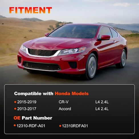 غطاء صمام المحرك مع حشية متوافق مع 2013-2017 Accord، 2015-2019 Honda CR-V L4 2.4 استبدال #12310-RDF-A01 in Saudi Arabia