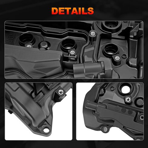 غطاء صمام المحرك مع حشية متوافق مع 2013-2017 Accord، 2015-2019 Honda CR-V L4 2.4 استبدال #12310-RDF-A01 in Saudi Arabia