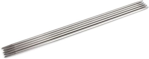 55pcs Double Pointed Knitting Needles Set 11 Sizes Stainless Steel for Sweaters Gloves Crochet, 20cm Length Beginner Kit in Saudi Arabia
