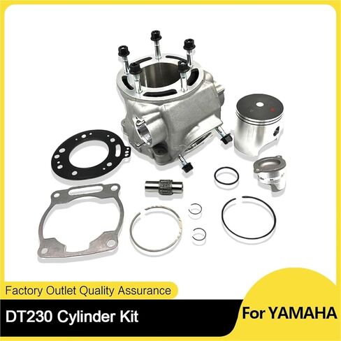 علبة المرافق، غطاء علبة المرافق يناسب Yamaha DT230 مناسب لـ Loncin MT250 TSE250R KEWSMotorcycle 2 مجموعة أسطوانة السكتة الدماغية كتلة المكبس طوقا المكبس الدائري (مجموعة الأسطوانات) in Saudi Arabia