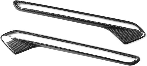 Carbon Fiber Side Fender Air Vent Turn Signal Lamp Trim Cover For BMW M6 F12 F13 in Saudi Arabia
