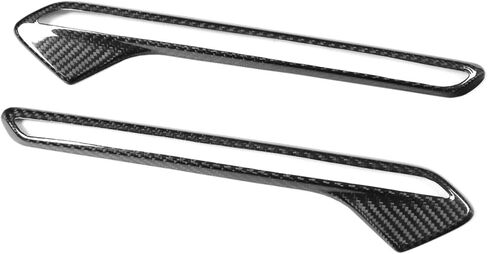 Carbon Fiber Side Fender Air Vent Turn Signal Lamp Trim Cover For BMW M6 F12 F13 in Saudi Arabia