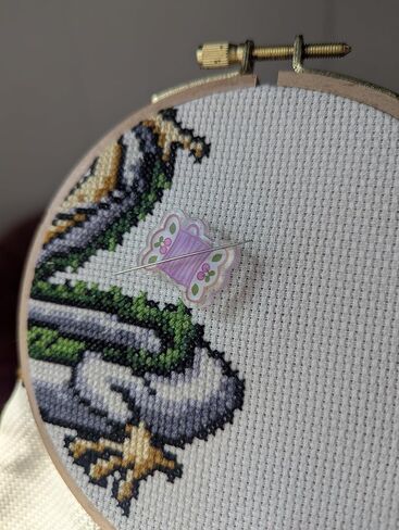 Cute Sewing Bobbin, Magnetic Acrylic Needle Minder for Cross Stitch and Embroidery in Kuwait