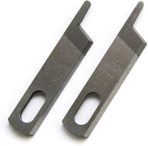 العلامة التجارية ckpsms - سكين علوي متوافق مع Singer Serger 14U,14CG,14SH Babylock Serger BL202,BL302,BL400,Singer 14U Riccarlock #412585 (قطعتان) in Kuwait