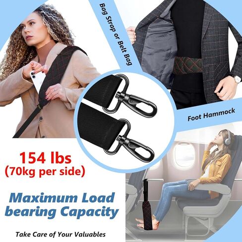 حزام حزام الكتف مريح للغاية مع جيوب مضادة للسرقة و 2 لهجة الاستخدام القابل للعكس ، أنيقة وآمنة in Kuwait