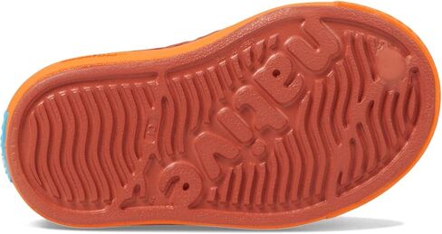 Native Shoes Kids Jefferson (طفل صغير/طفل صغير) - الجزء العلوي والبطانة من مادة EVA - ثقوب للتحكم في درجة الحرارة - مغامرة أزرق/أبيض 8 طفل صغير M in Saudi Arabia