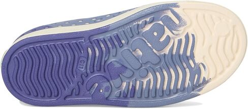 Native Shoes Kids Jefferson (Toddler/Little Kid) - EVA Upper and Lining - Perforations for Temperature Control Adventure Blue/Shell White 8 Toddler M in Saudi Arabia