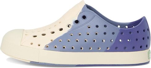 Native Shoes Kids Jefferson (Toddler/Little Kid) - EVA Upper and Lining - Perforations for Temperature Control Adventure Blue/Shell White 8 Toddler M in Saudi Arabia