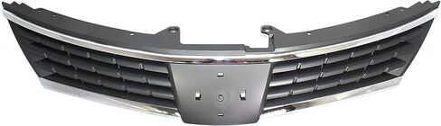 Garage-Pro Front Grille Assembly For Nissan Versa 2007-2009, Gray, Car Accessories Exterior, NI1200224 in Saudi Arabia