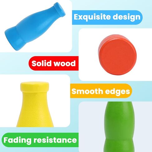 Fun Board Game,Bottle Color Challenge Game for Kids and Adults,Pouplar Gameplay for Party Outdoor Backyard Travel Camping Match the Bottle Toy for Family Parent Child Firends Classmates (bottle) in Saudi Arabia