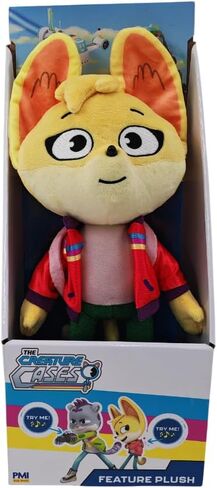 P.M.I. The Creature Cases 16-Inch Feature Plush – Kit Casey Musical Backpack Deluxe Cuddle Toy with Sound Effects, Soft Fabric, and Collectible Design by PMI Toys (Kit Casey) in Saudi Arabia