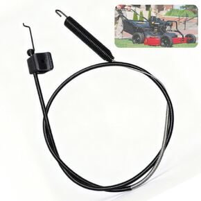 133-2622 جزازة دفع كابل الفرامل مناسبة لجزازات Toro Timemaster Turfmaster Exmark 30 بوصة، مناسبة لجزازة العشب التجارية 22210 ECS180CKA30000، استبدال 121-2310 1332622 in Saudi Arabia